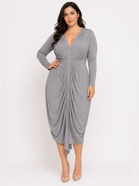 Sheike Australia grey dress 10 NWOT